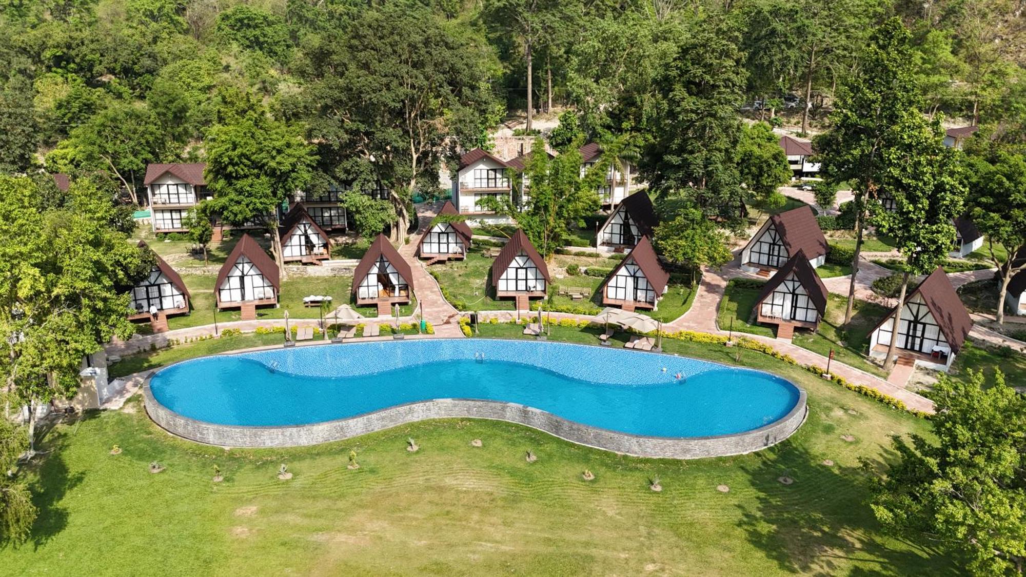 Welcomheritage Tarangi Ramganga Resort Marchula Buitenkant foto